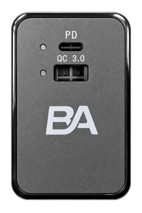 Decorated flat rectangular component