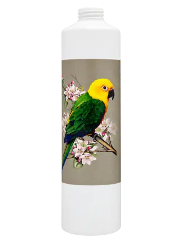 Decorated white tube