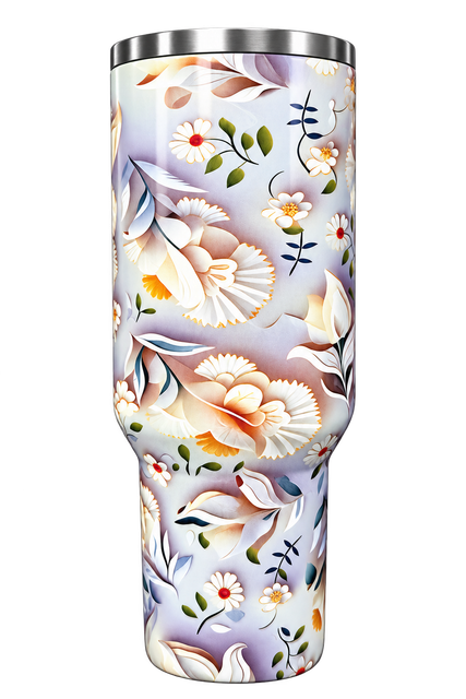 Printed tall tumbler