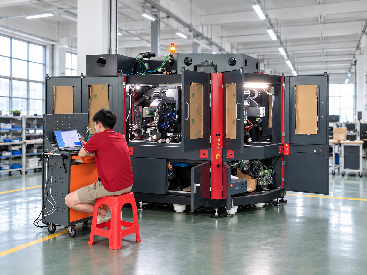 PSI system integration and testing