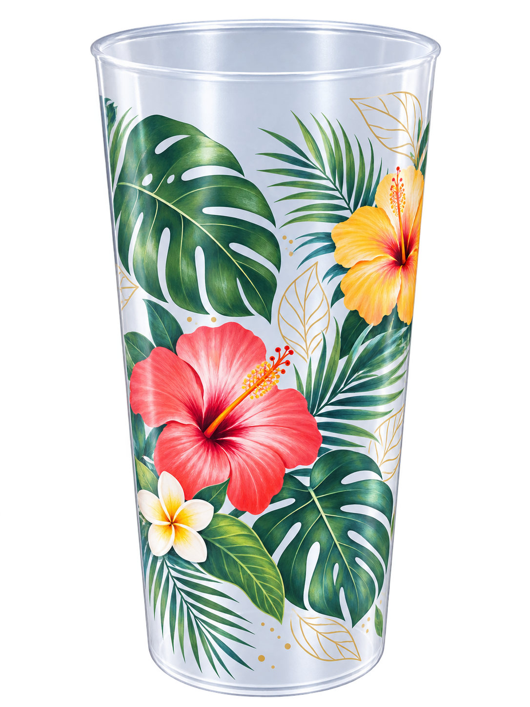 Tapered plastic cup