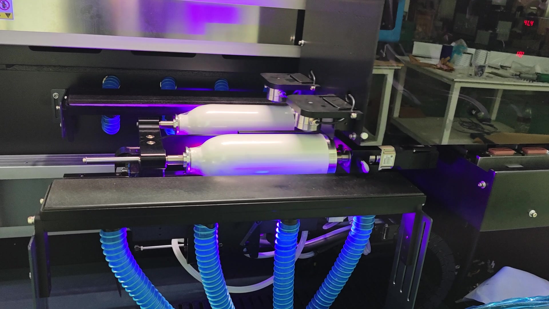 Two loaded S2 fixture positions visible together